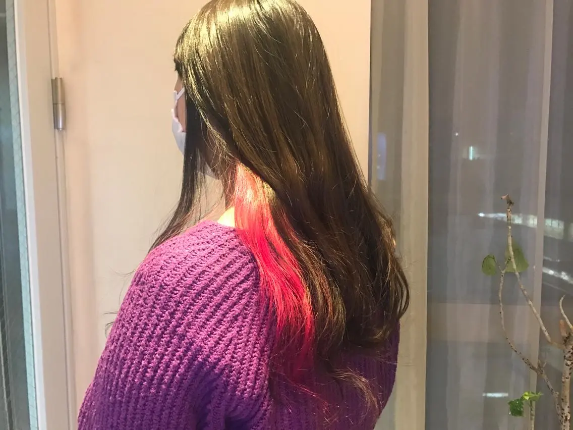 ロング 棚原 春奈のヘアスタイル