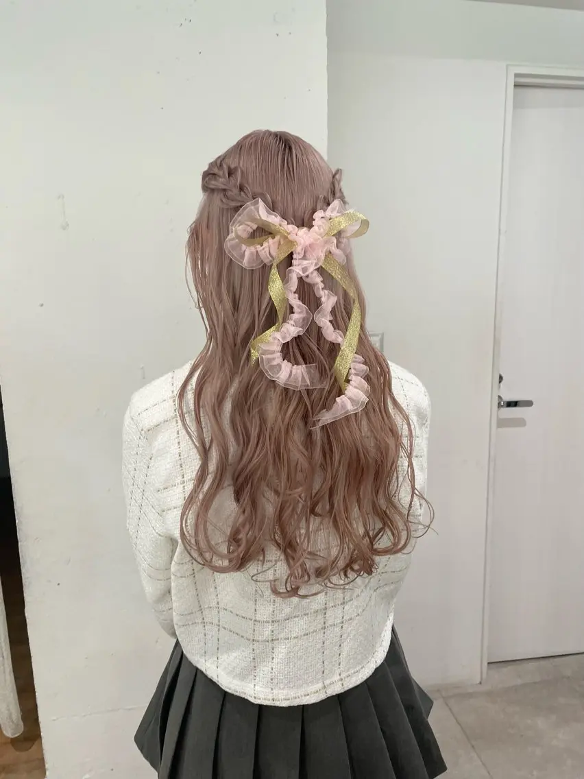 ロング ヘアアレンジ iena渋谷 /ゆーこのマツエク・マツパデザイン
