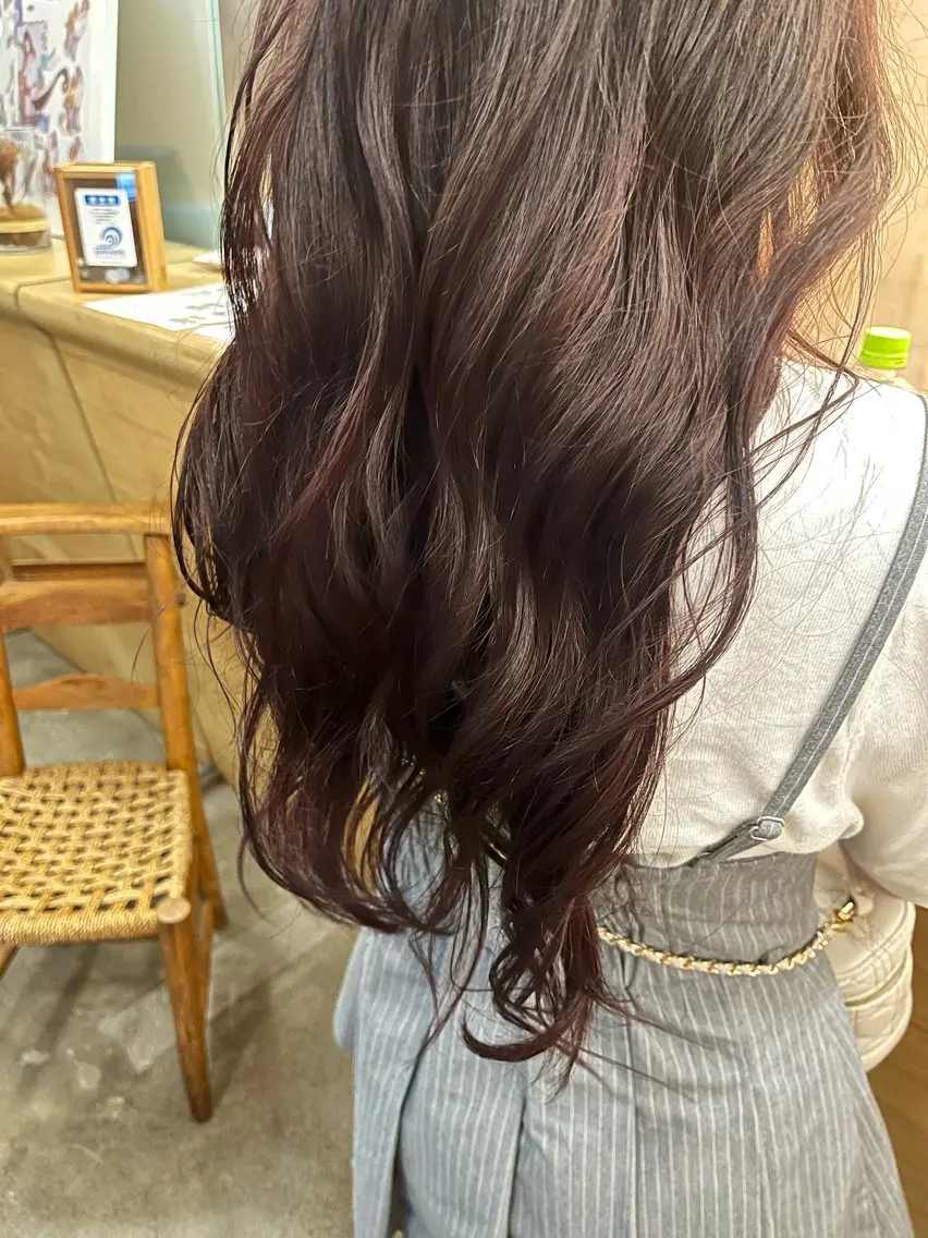 カラー ブラウンカラー ラベンダーカラー ひなた /鎌倉美容室のヘアスタイル