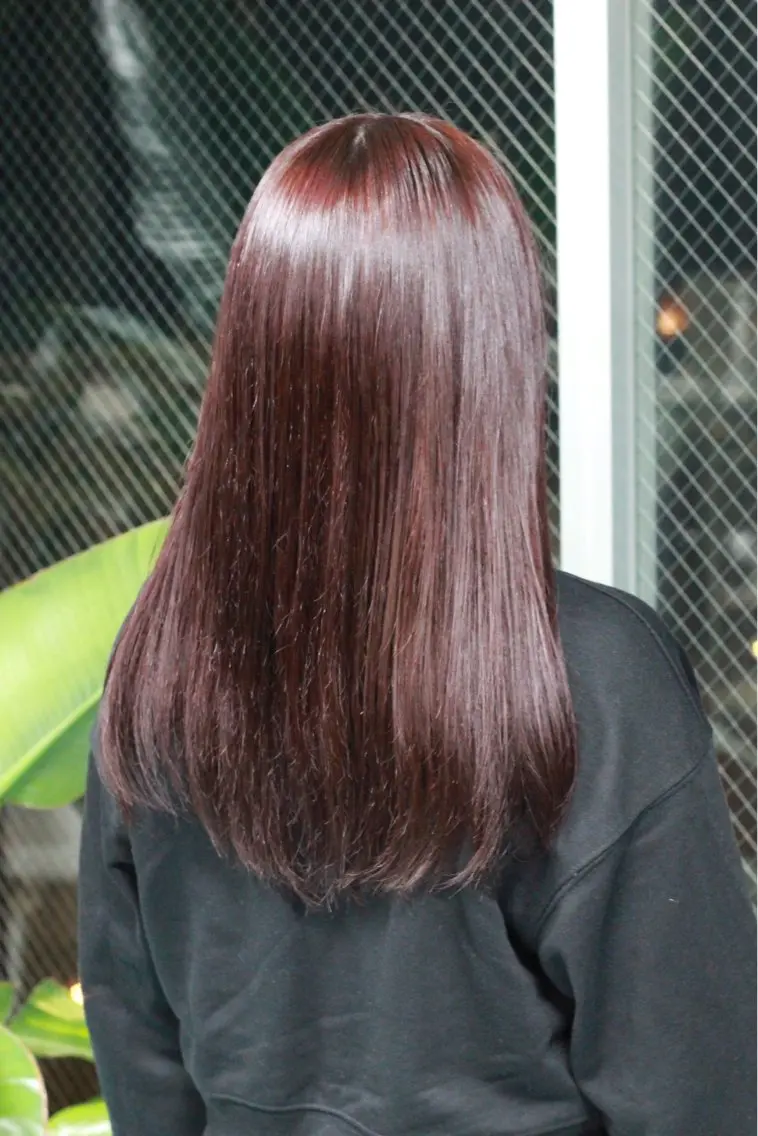 セミロング カラー ラベンダーカラー ラベンダーピンク ピンクカラー カット ヘアカラー Viage （ビアージュ）のヘアスタイル