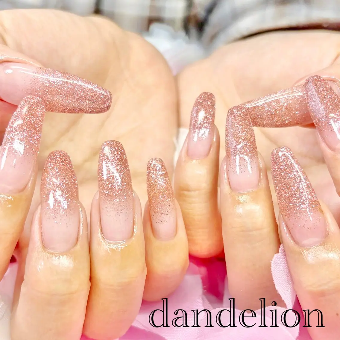 ネイル ハンドネイル ハンドケア dandelion ダンデライオンのネイルデザイン