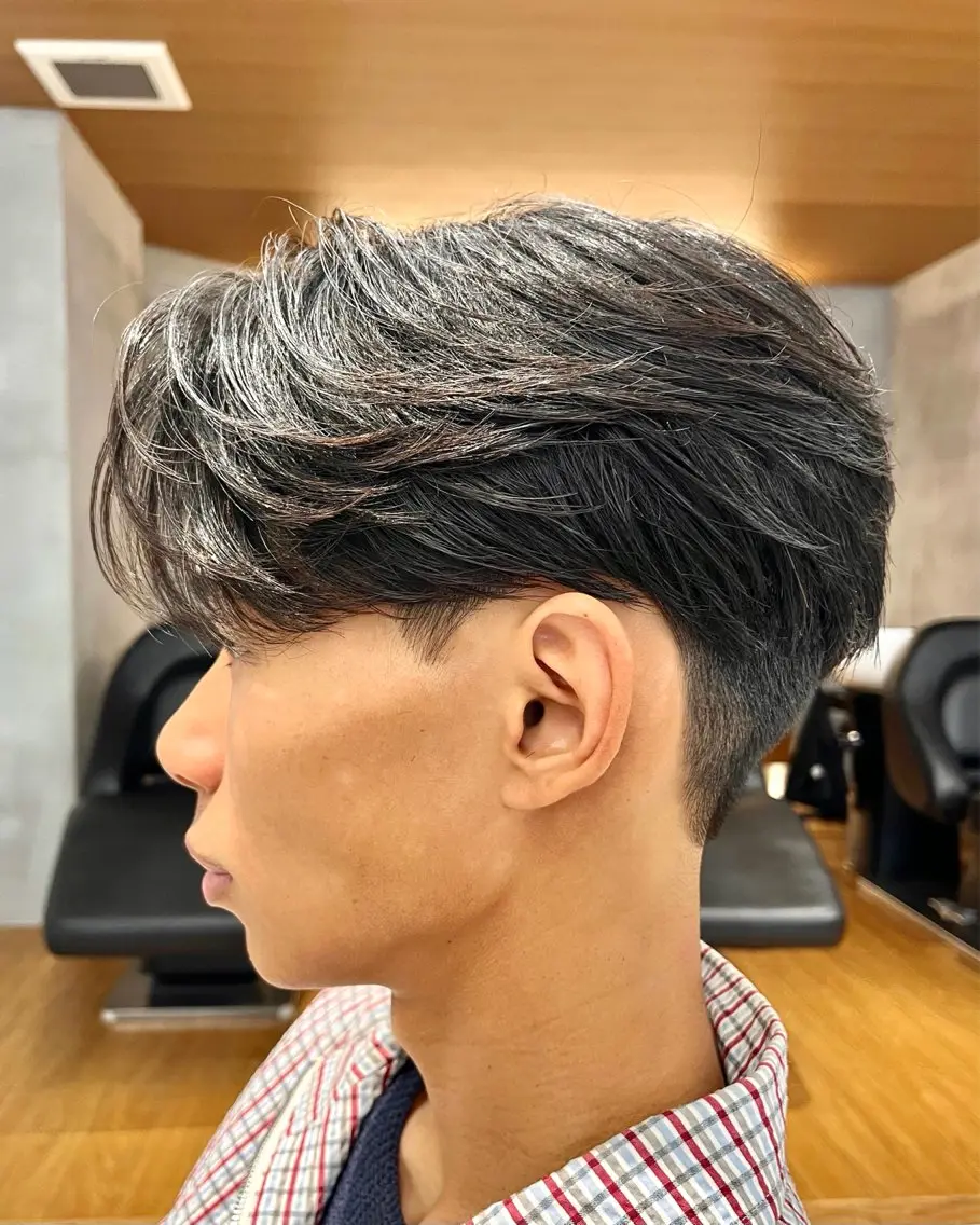 ✨圧倒的毛流れ✨骨格矯正カット+スタイリング 𝑷𝒓𝒆𝒎𝒊𝒖𝒎トリートメントの写真