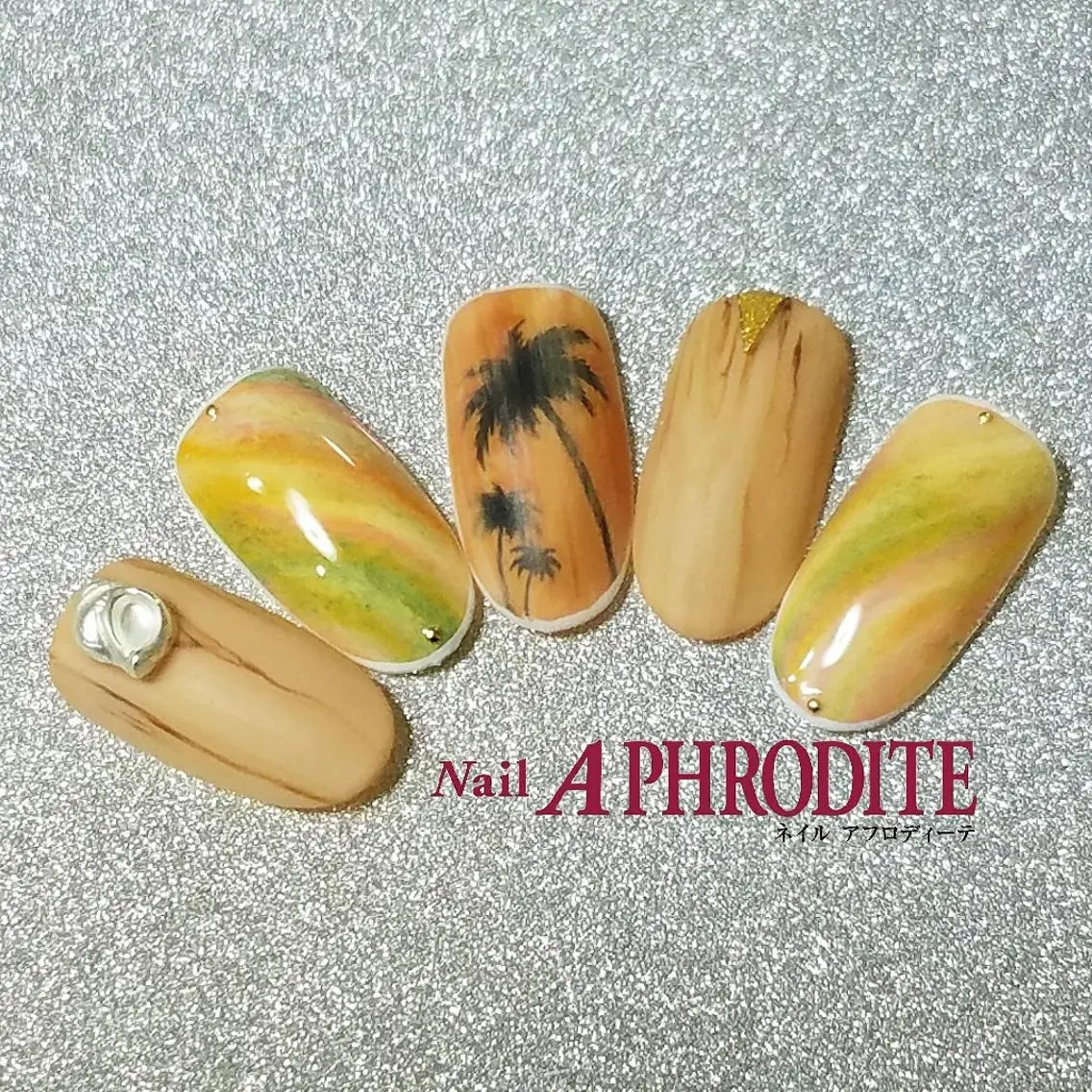 ネイル 夏ネイル Nail Aphroditeのネイルデザイン
