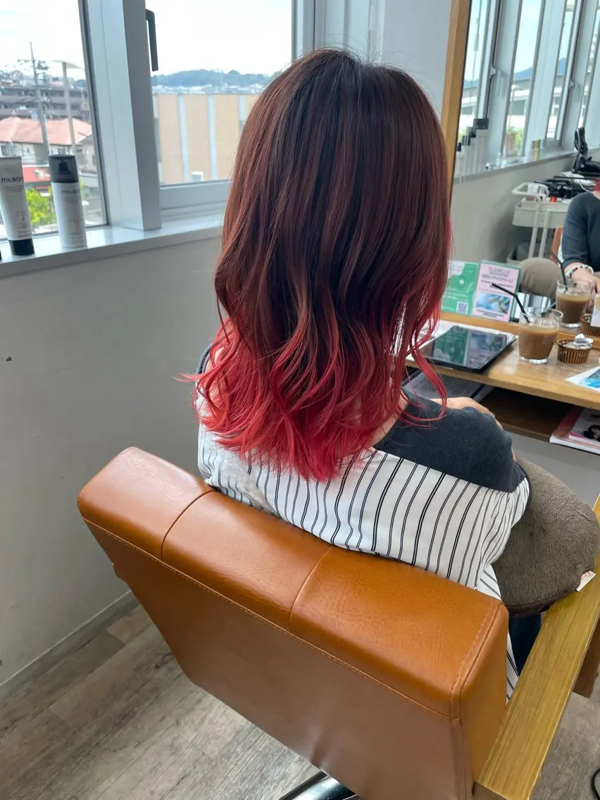 ミディアム 大木 光明のヘアスタイル
