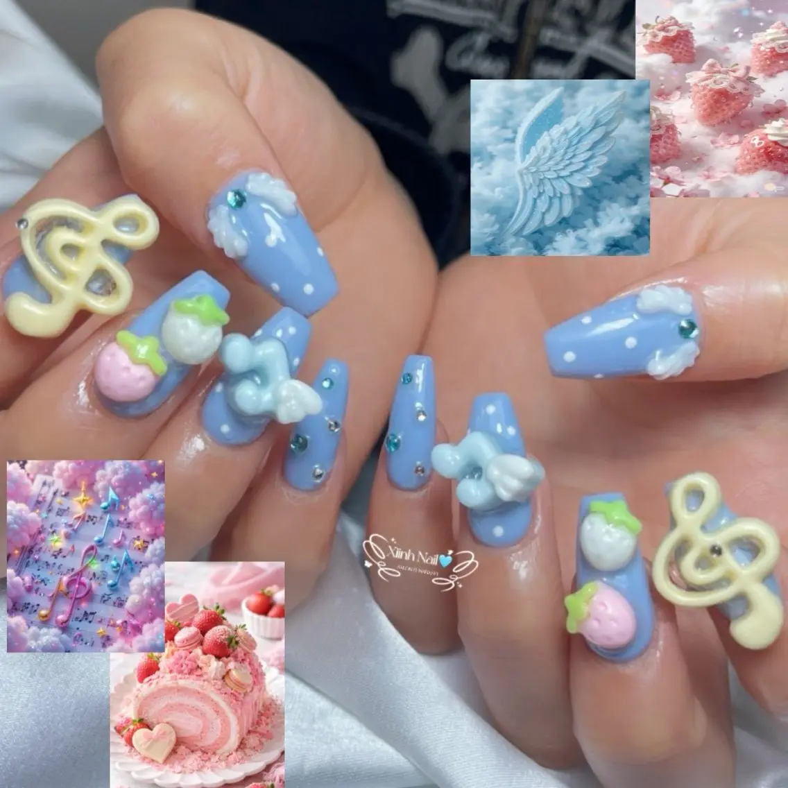 ネイル チークネイル 桜ネイル 長さ出し フットネイル ジェルネイル ハンドネイル XIINH NAIL SALONのネイルデザイン
