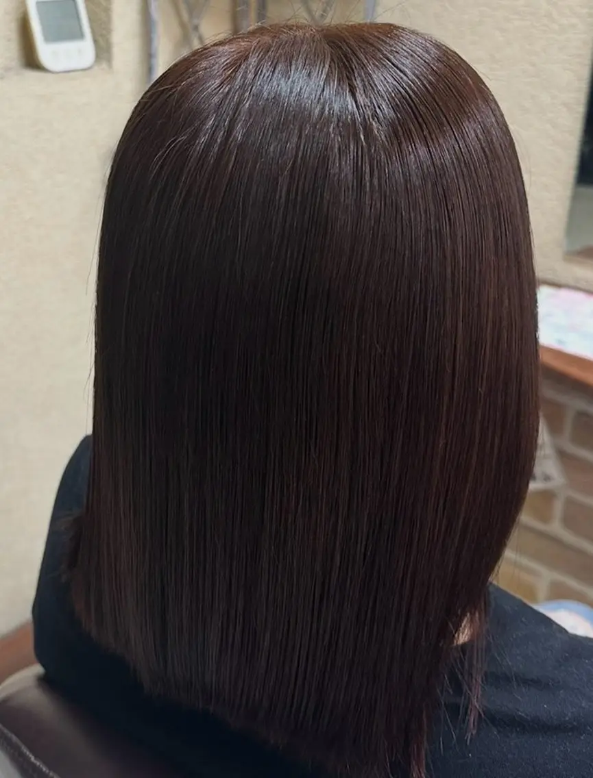ミディアム カラー SETUP美和 あかりのヘアスタイル