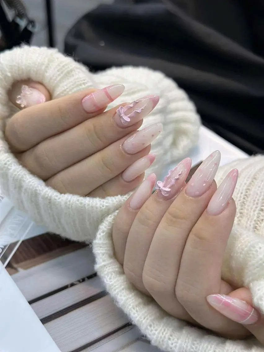 ネイル フレンチネイル ジェルネイル マグネットネイル 持ち込み ニュアンスネイル ハンドネイル Minette Nailのネイルデザイン