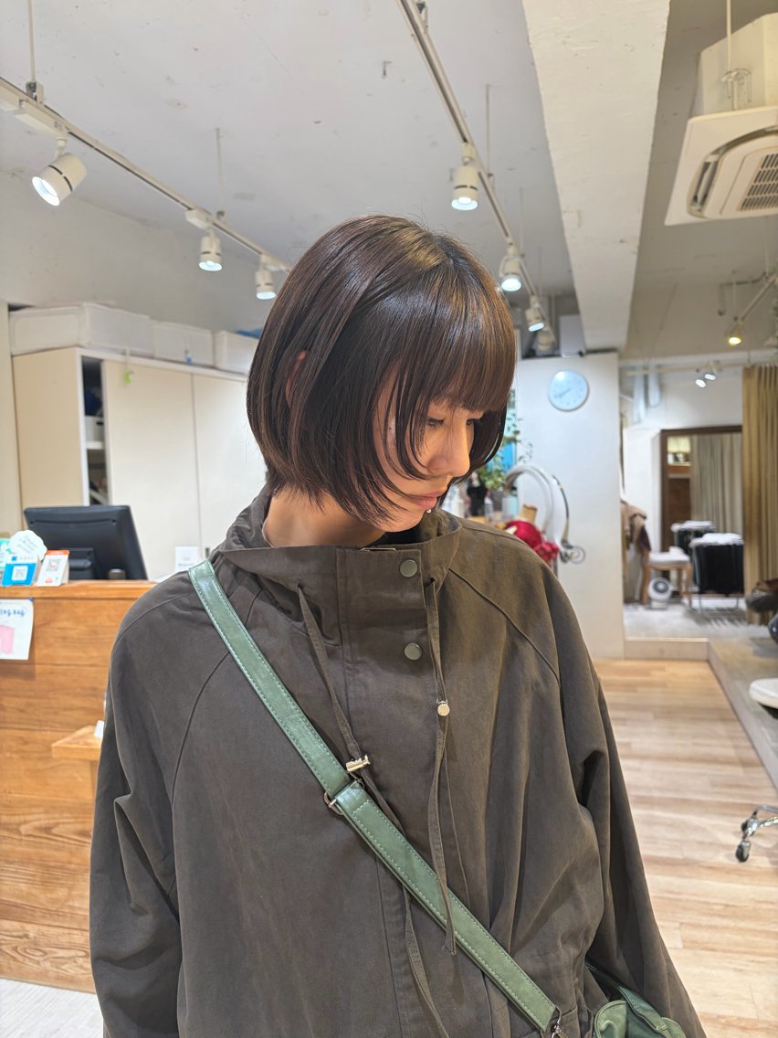ショート カット カットパーマ/ レイヤー/ココミ🧚のヘアスタイル