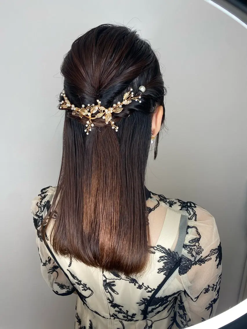 ロング ヘアアレンジ ヘアセット Hiroshi ヒロシのヘアスタイル