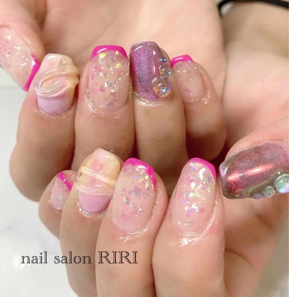 ネイル ニュアンスネイル RIRI リリのネイルデザイン