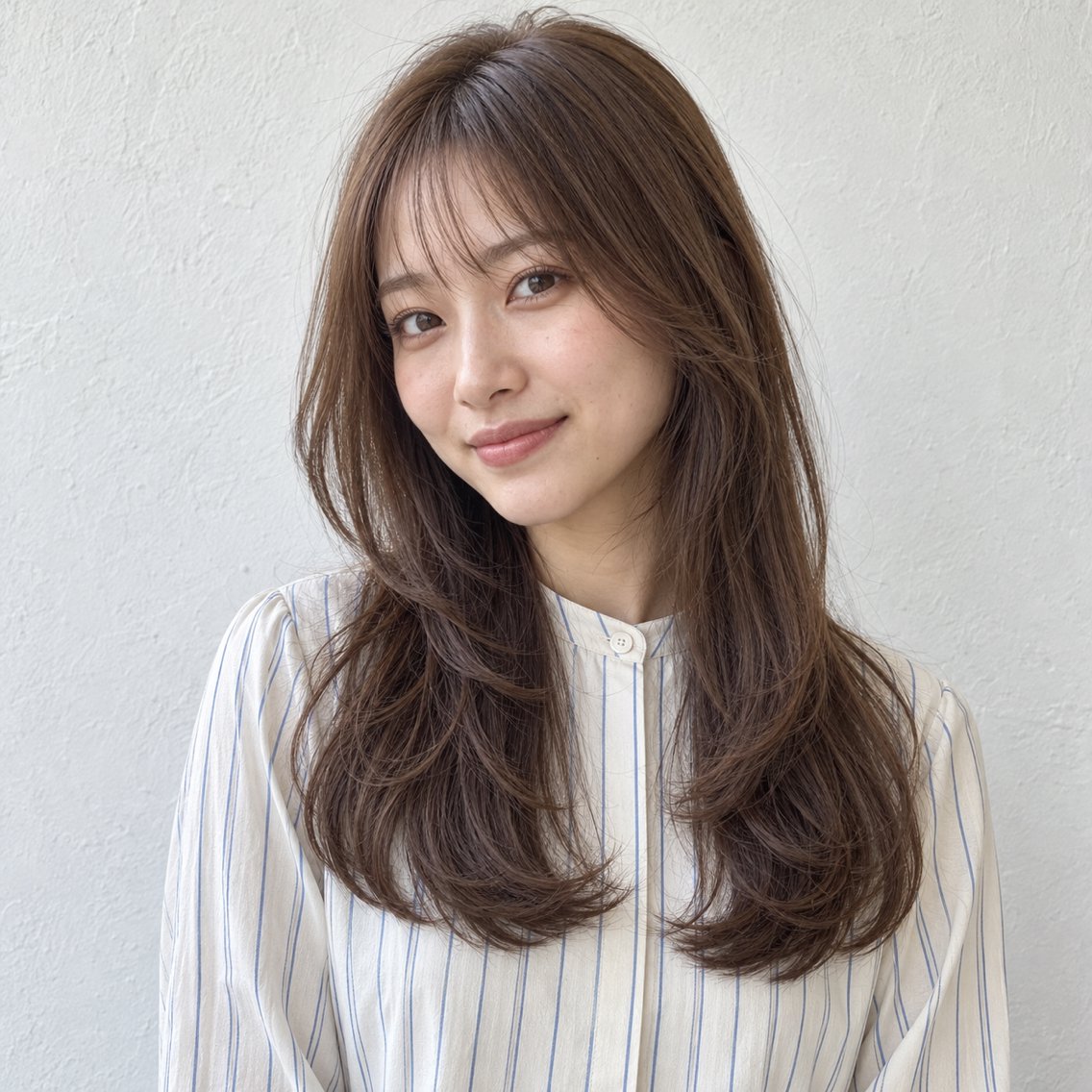 ロング カラー ロングレイヤー レイヤーカット ロング カット ヘアカラー トリートメント 銀座/モテ🤍垢抜け レイヤー/あさみのヘアスタイル