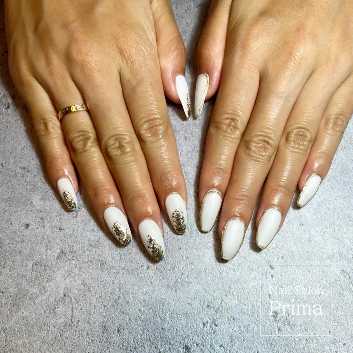 セミロング ネイル SalonPrima 西院Nail&Eyeのネイルデザイン