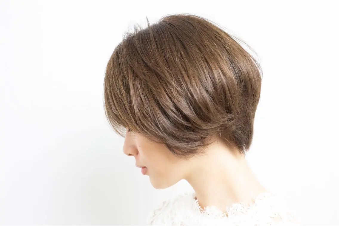 ショート CALON銀座　松田 力丸のヘアスタイル