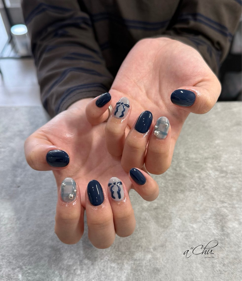 ネイル ジェルネイル ニュアンスネイル オフィスネイル eye&nail🪞 marina🫧のマツエク・マツパデザイン