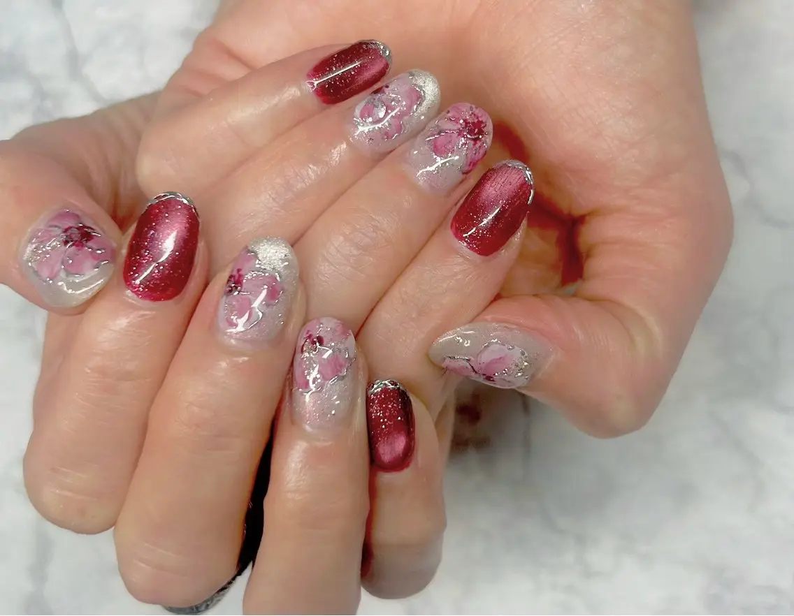 ネイル ハンドネイル MYu Beauty Salon YURIのネイルデザイン
