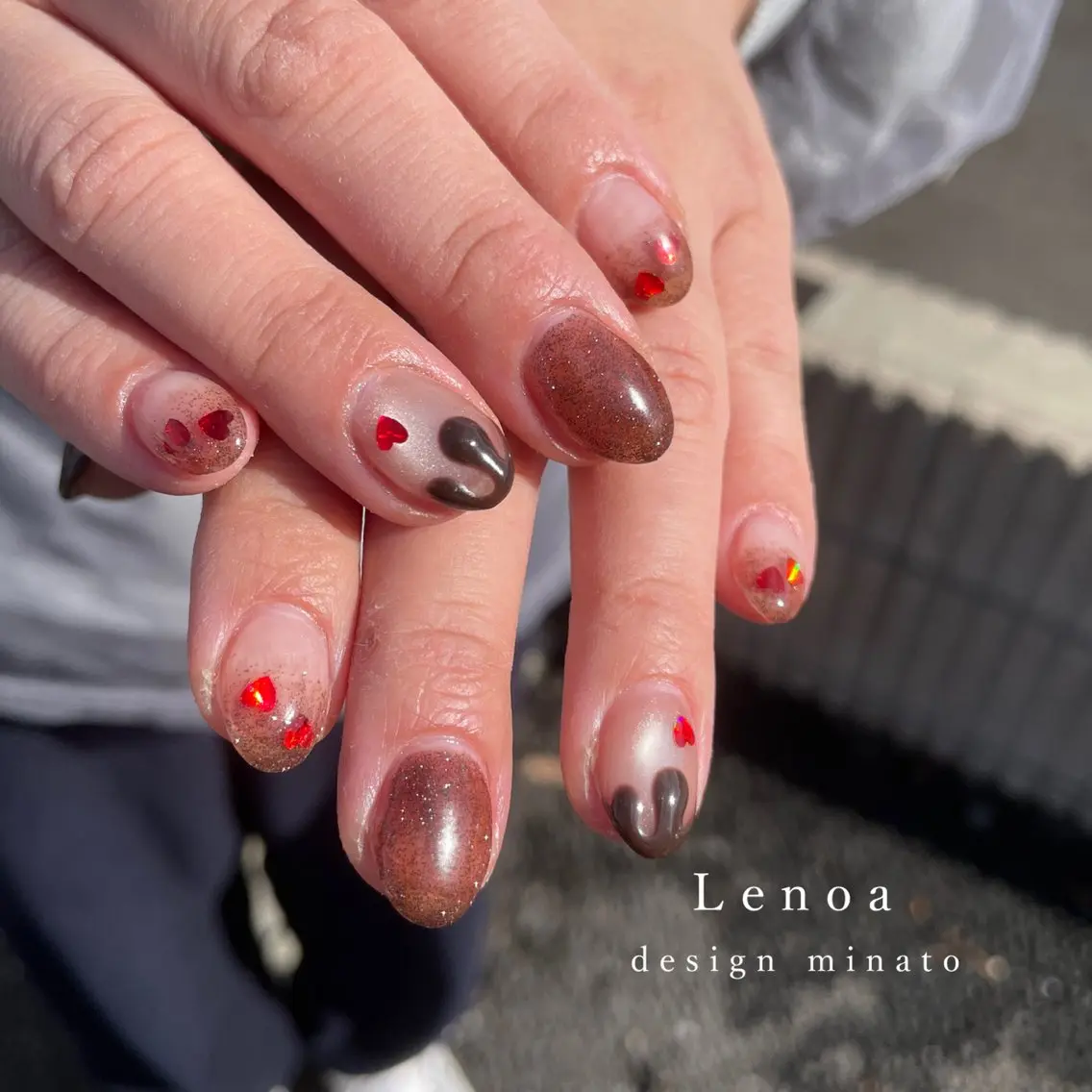 ネイル ハンドネイル Lenoa minatoのネイルデザイン