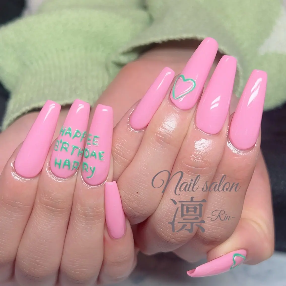 ネイル スカルプネイル private salon凛のネイルデザイン