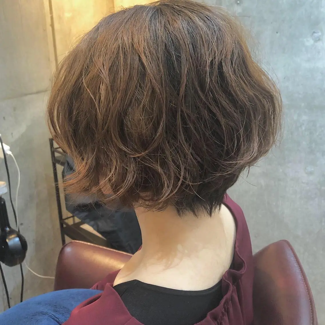 ショート パーマ 増山 大起のヘアスタイル