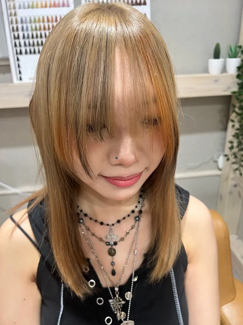 カラー 小杉山 柊一のヘアスタイル