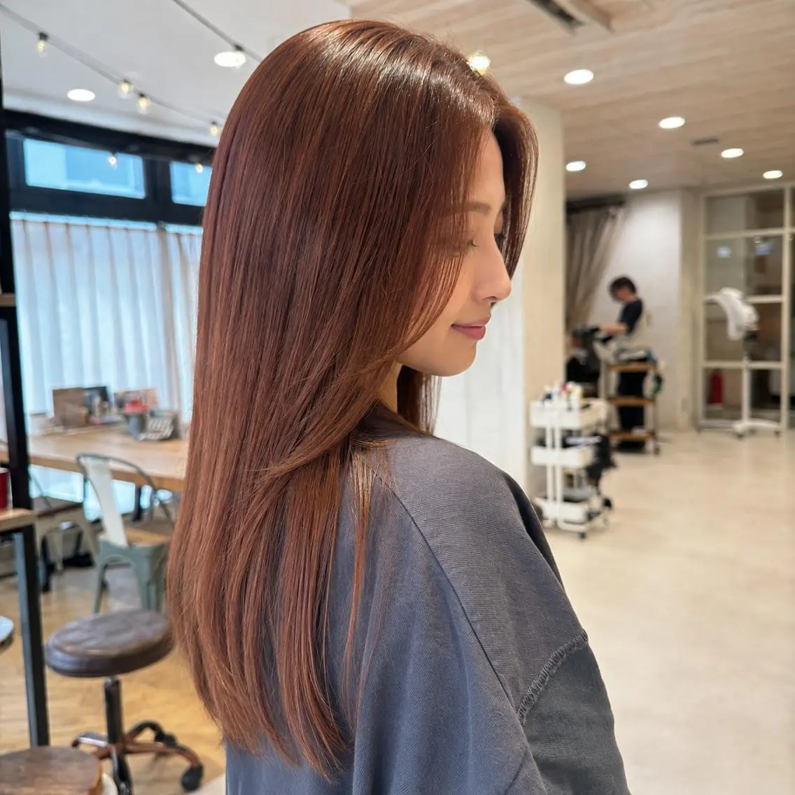 ✨新規様限定✨似合わせカット+透明感カラー｜上品な大人の艶髪ロング🤎の写真