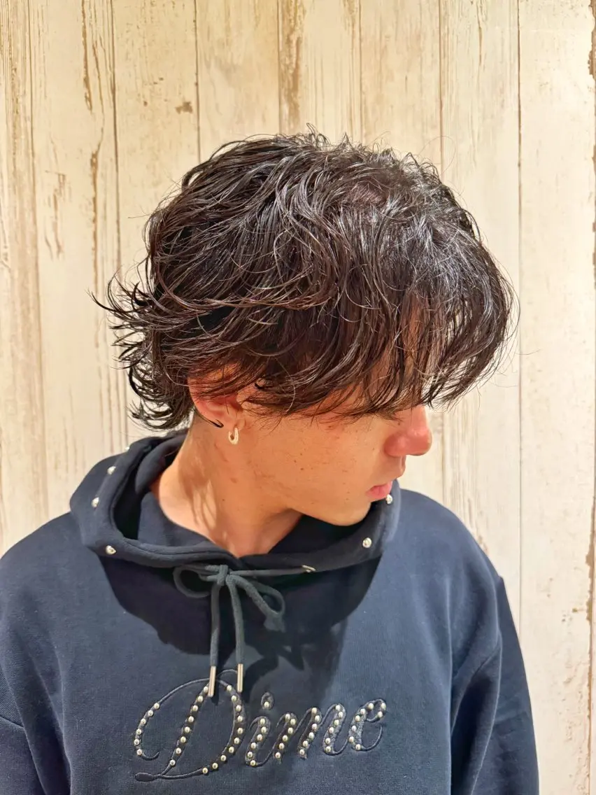 カット＋パーマ＋トリートメントの写真