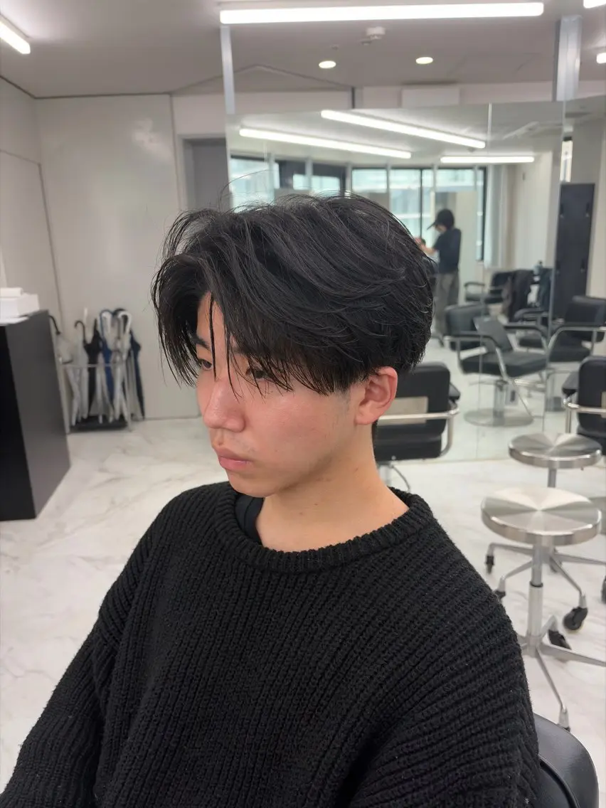 ショート ヘアアレンジ メンズ フジイ カナウのヘアスタイル