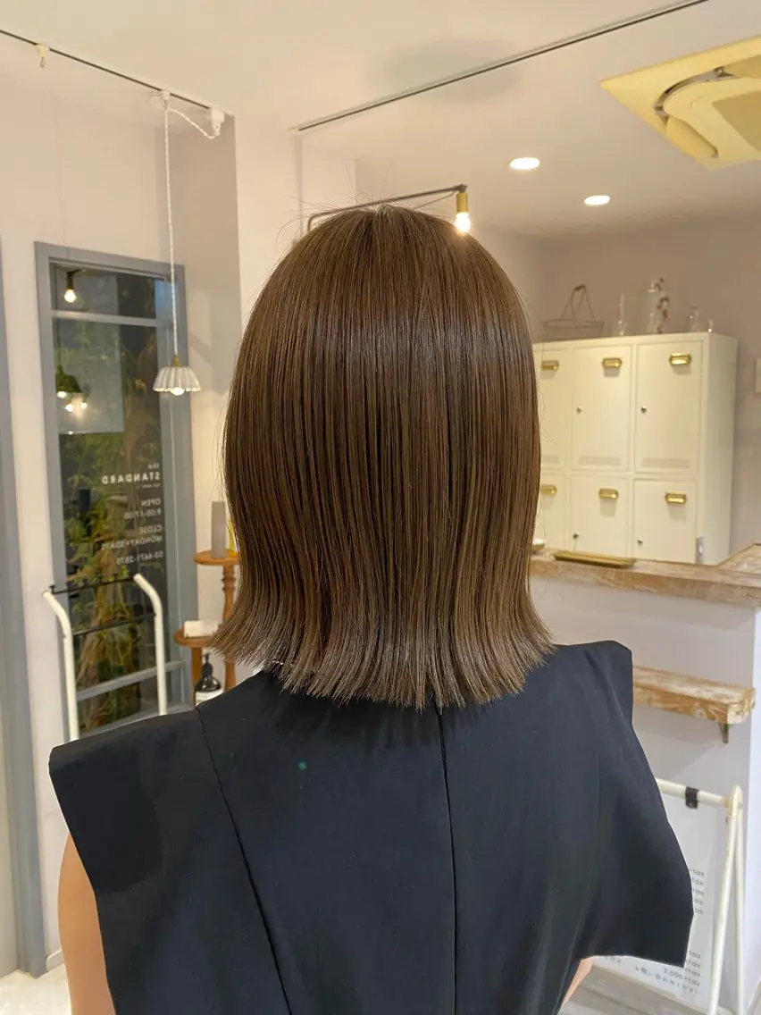 ミディアム カラー ‎🤍透明感カラー 【仙川】セリナ‎🤍のヘアスタイル