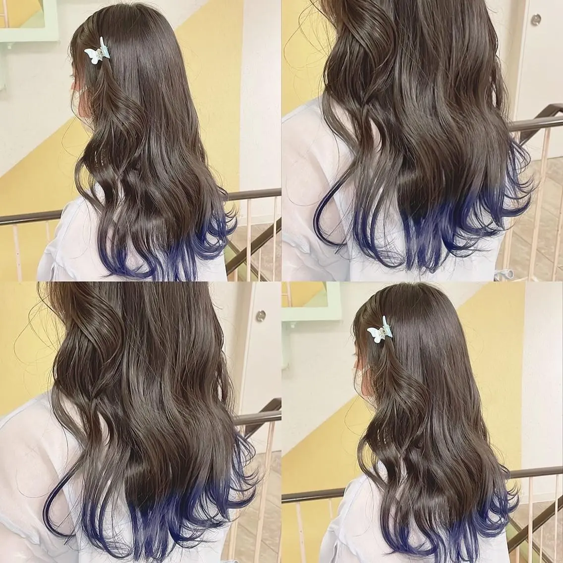 カラー ヘアカラー トリートメント 渋谷:インナーカラー ／🍒エリカ🍒のヘアスタイル