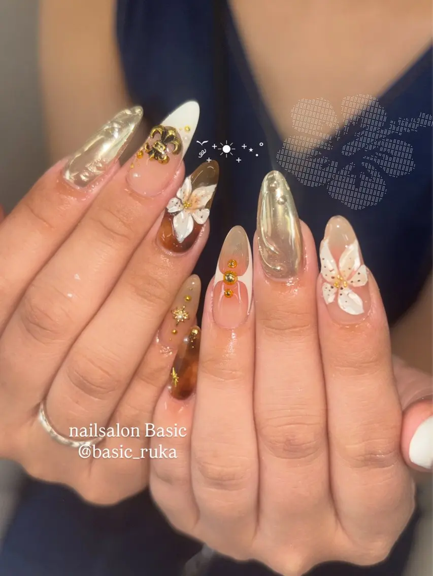 ネイル ハンドネイル Basic本厚木店 Ruka♛のネイルデザイン
