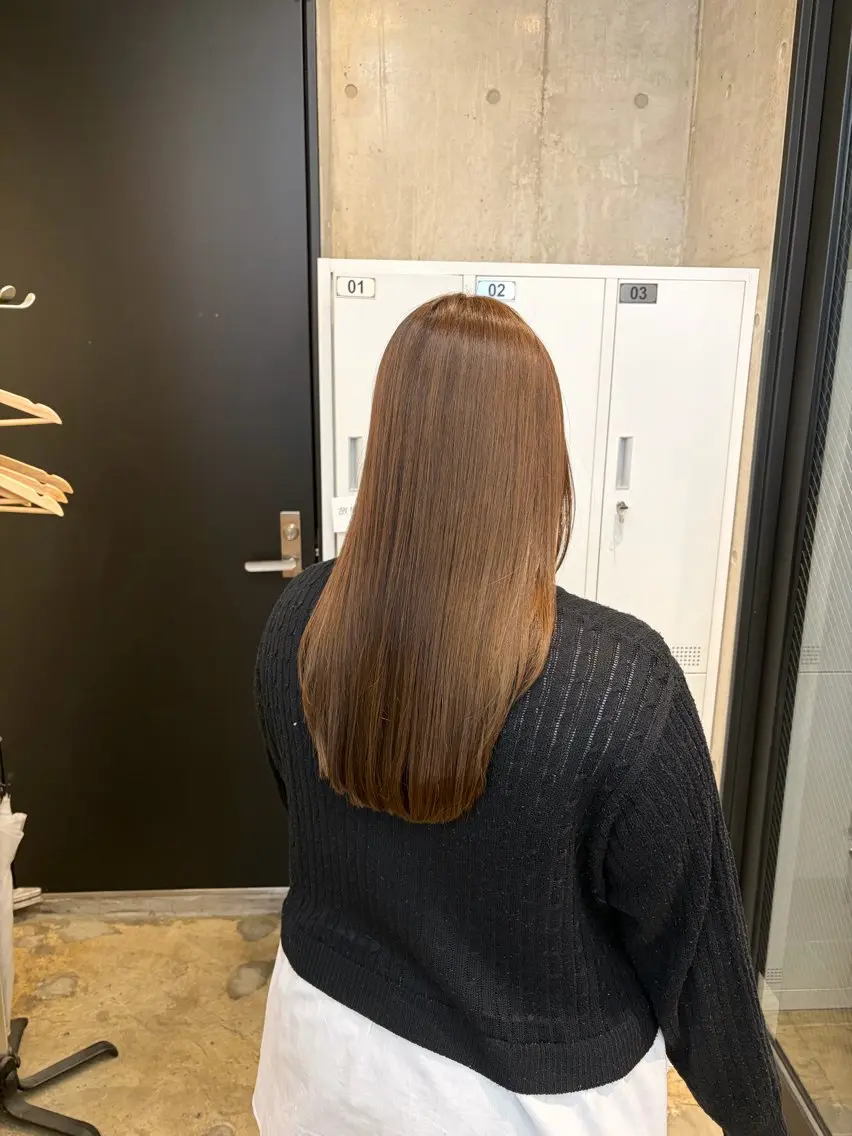 ロング カット ヘアカラー トリートメント KOUSUKE /レイヤーカットのヘアスタイル