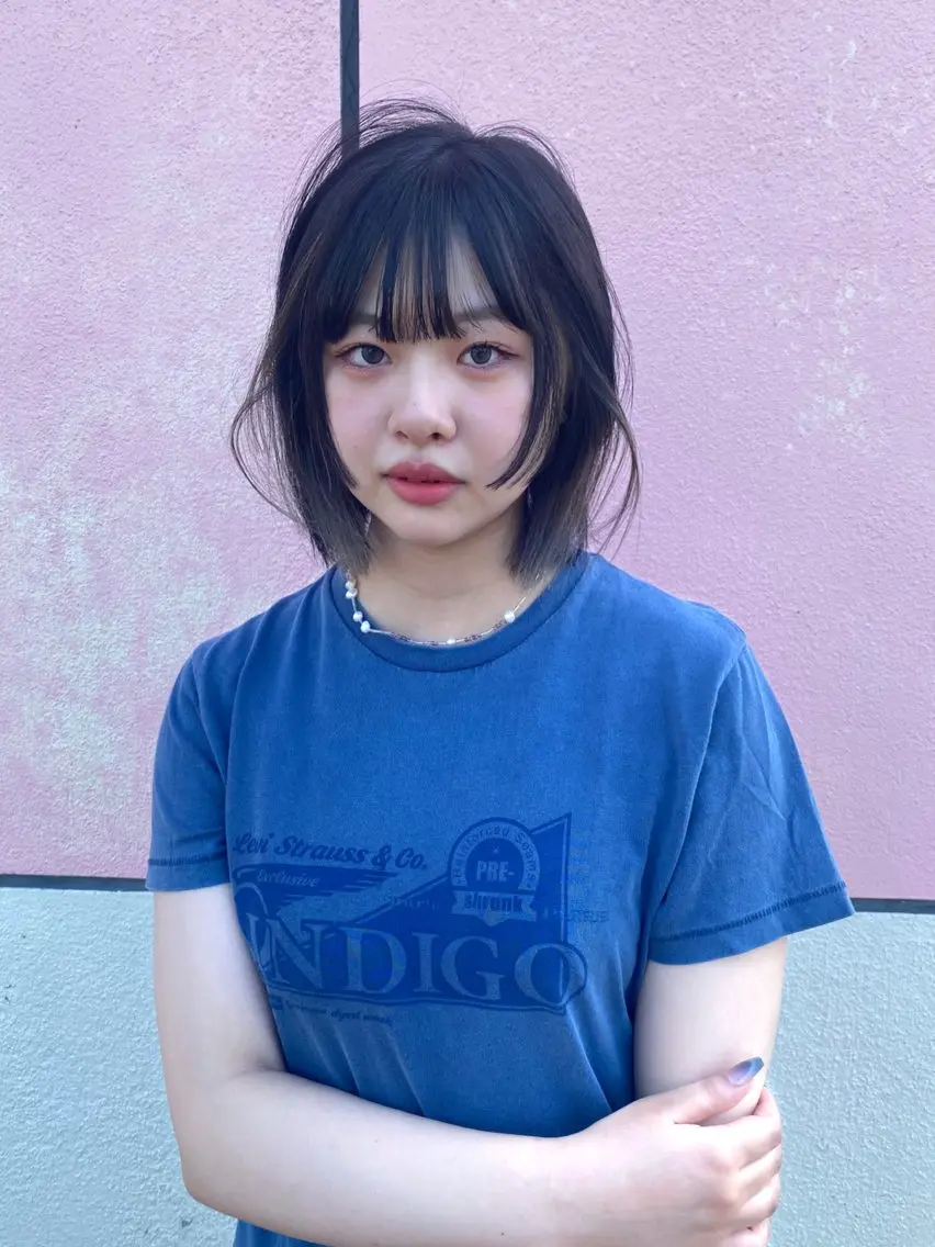 ショート カラー カット ヘアカラー トリートメント mai / linoah˚✧のヘアスタイル