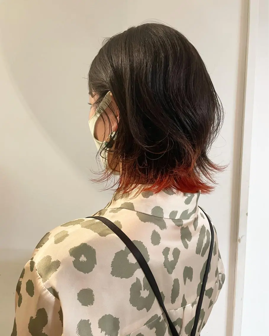【 ポイントブリーチ+ポイントカラー】プチイメチェン💫メンテナンスにも◎の写真