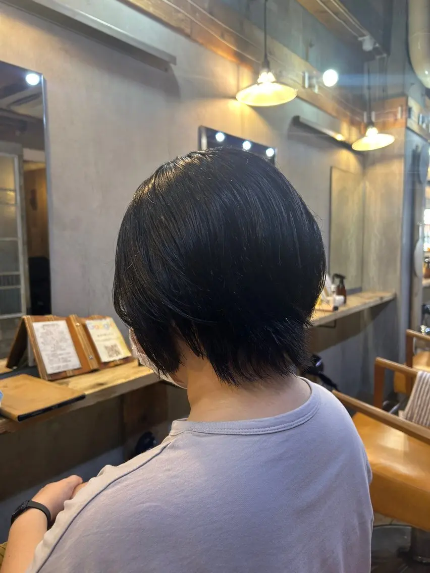 ショート hairlabo haru🌿ナナハのヘアスタイル