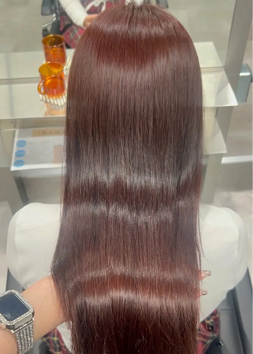ロング カラー Mirai 似合わせ×透明感🪽のヘアスタイル