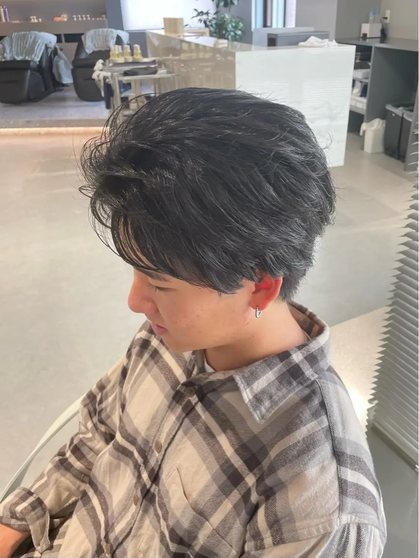 メンズ メンズショート 黒田 優里 🎀🫧のヘアスタイル