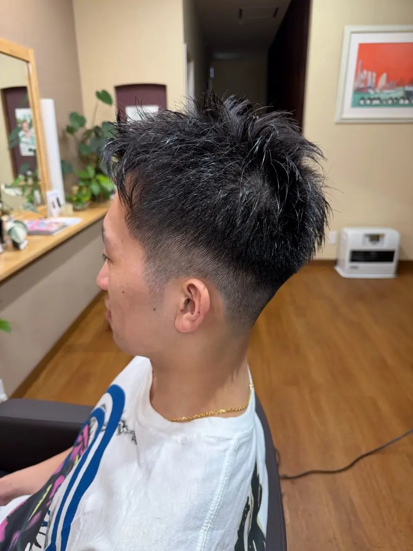 メンズ 刈り上げ 原 魁杜のヘアスタイル