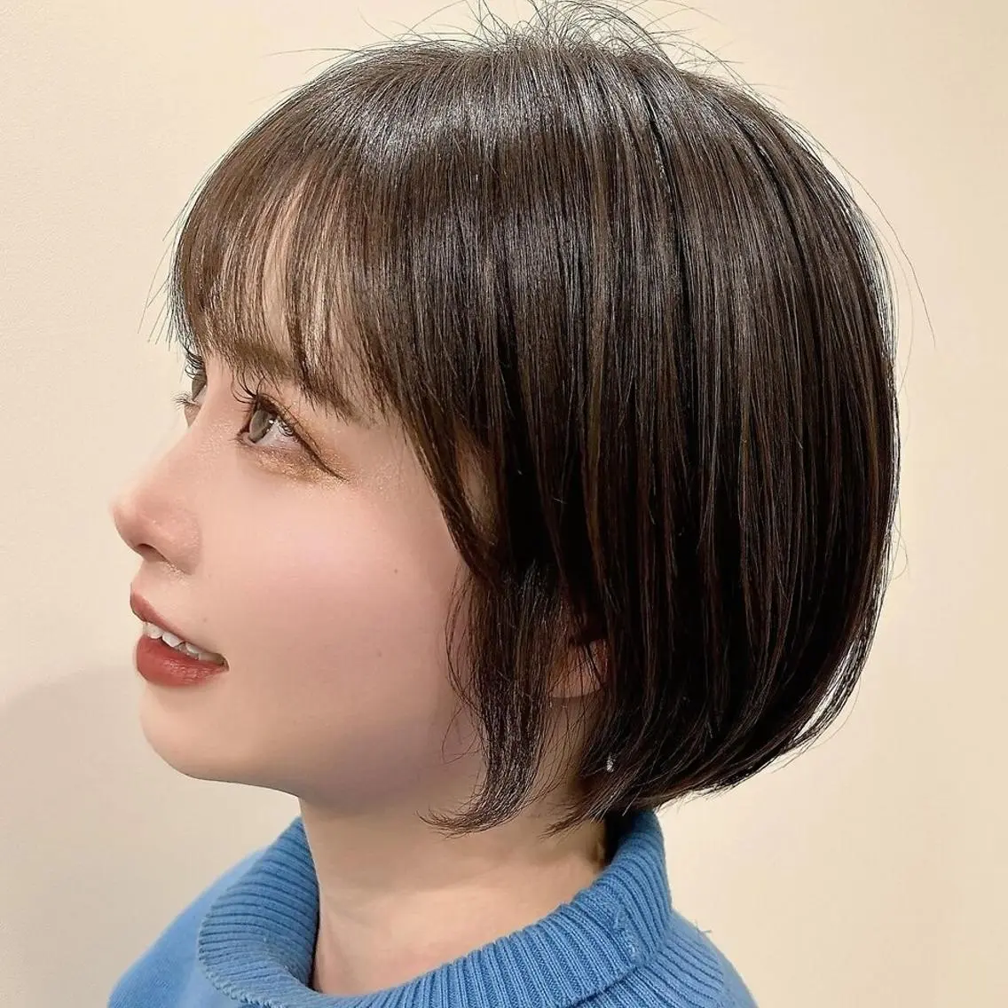 ショート ボブ レイヤーカット 小顔カット カット ショートが上手い人/ 似合わせの達人/ロキのヘアスタイル