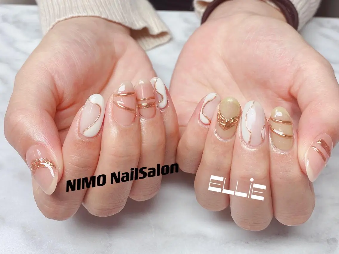 ネイル ハンドネイル ハンドケア 閨匠ビューティサロン 新橋店♡Ellieのネイルデザイン