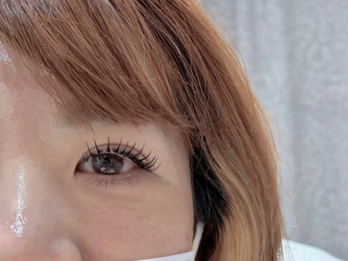 《LEDフラットラッシュ120本》高持続◎即洗顔OK💎マスカラ仕上がり|人気本数|オフ別+550円の写真