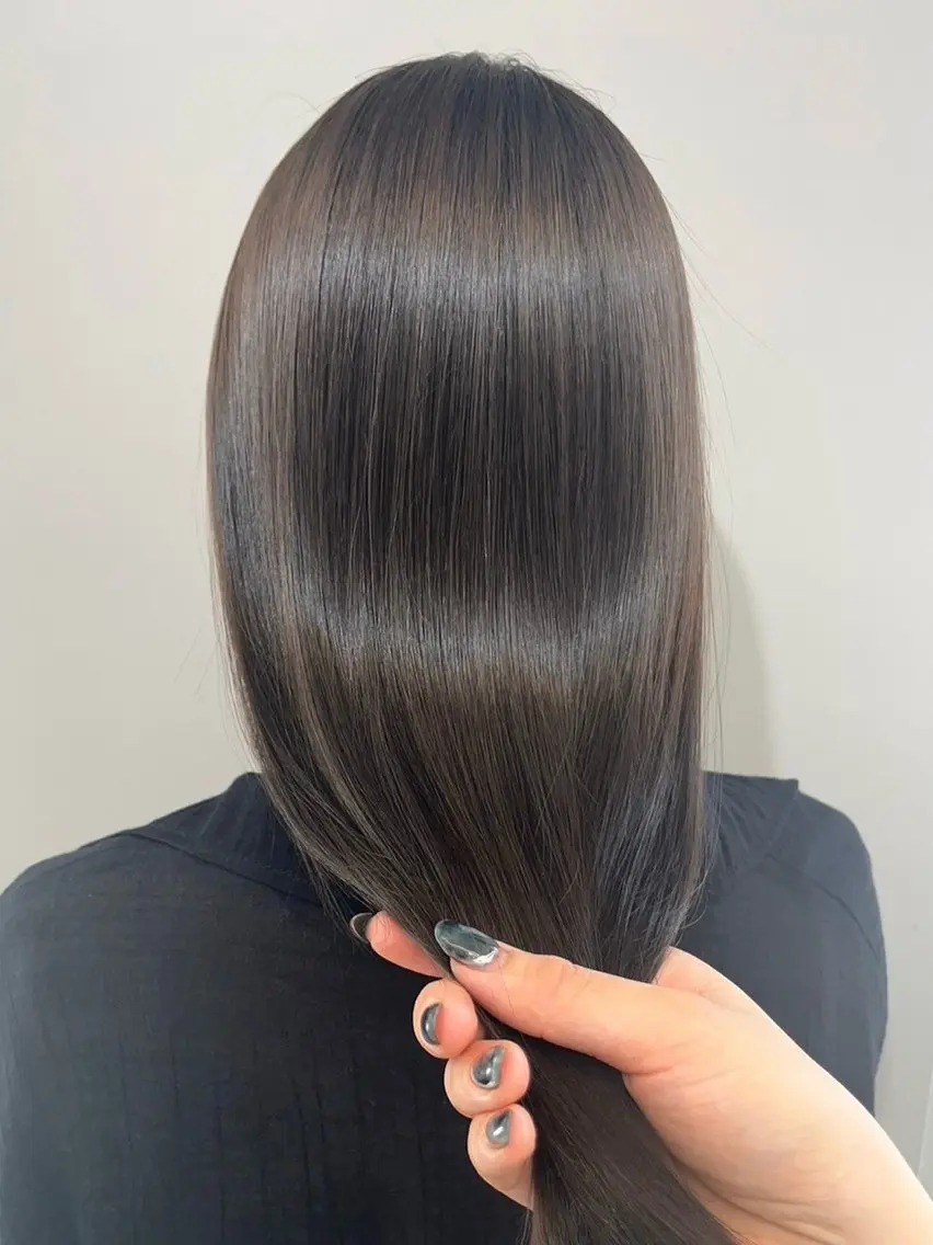 ロング 番口 真七斗のヘアスタイル