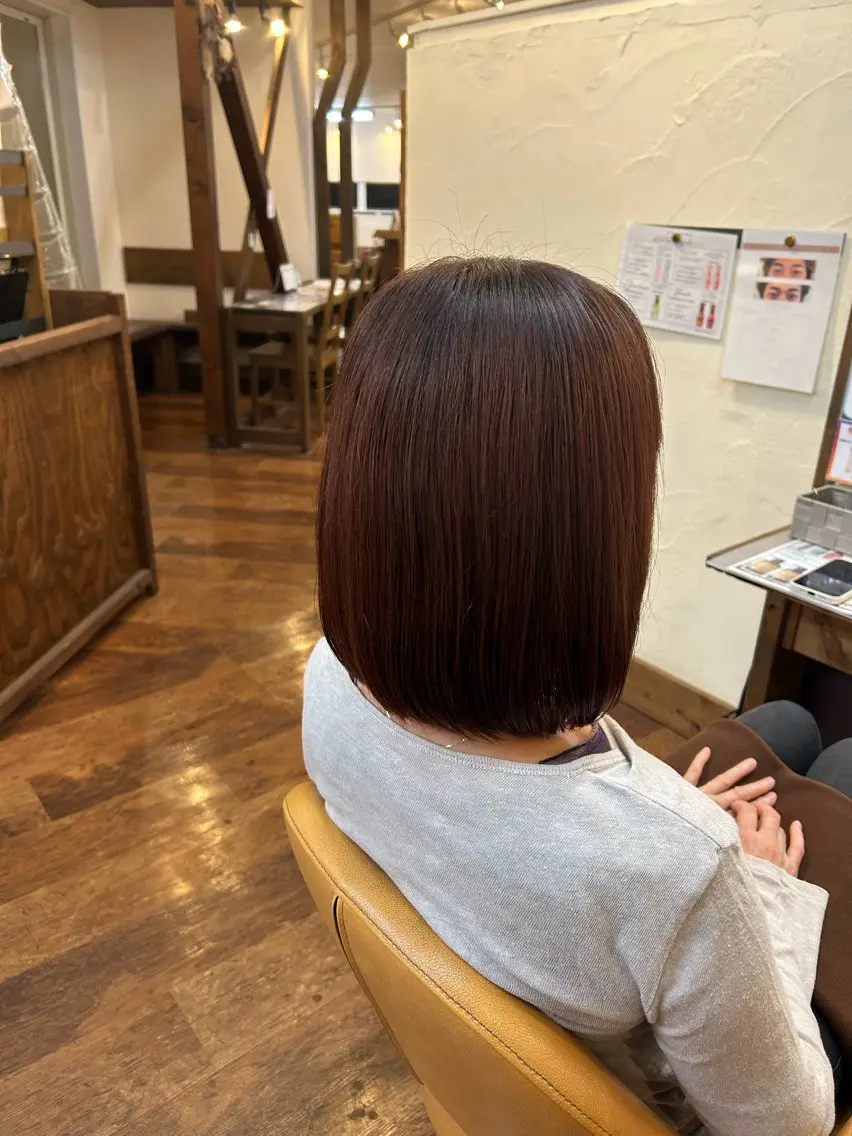 カラー ヘアカラー トリートメント 木戸 彩乃のヘアスタイル