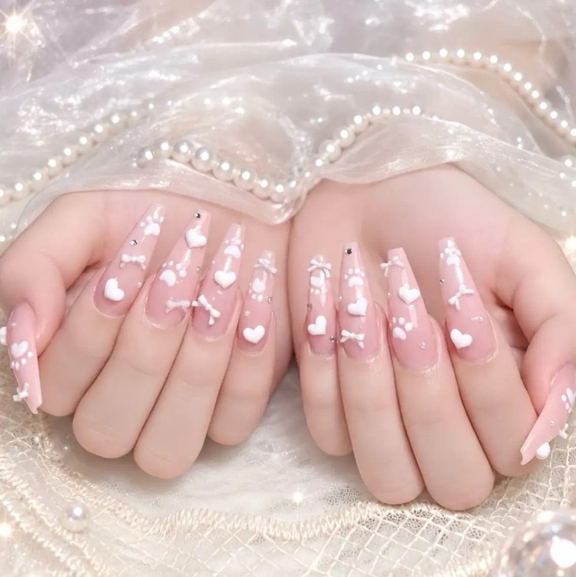 ネイル アートネイル ボルドー フレンチネイル ジェルネイル 氷ネイル・うるうるネイル ハンドネイル Julie NailSalonのネイルデザイン