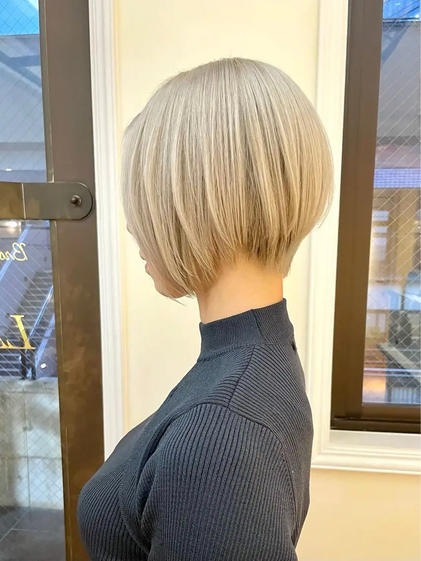 ショート ショートボブ ハンサムショート 丸みショート ボブ ショートヘア ✨️髪質改善＆艶カラ ー✨️Yudaiのヘアスタイル