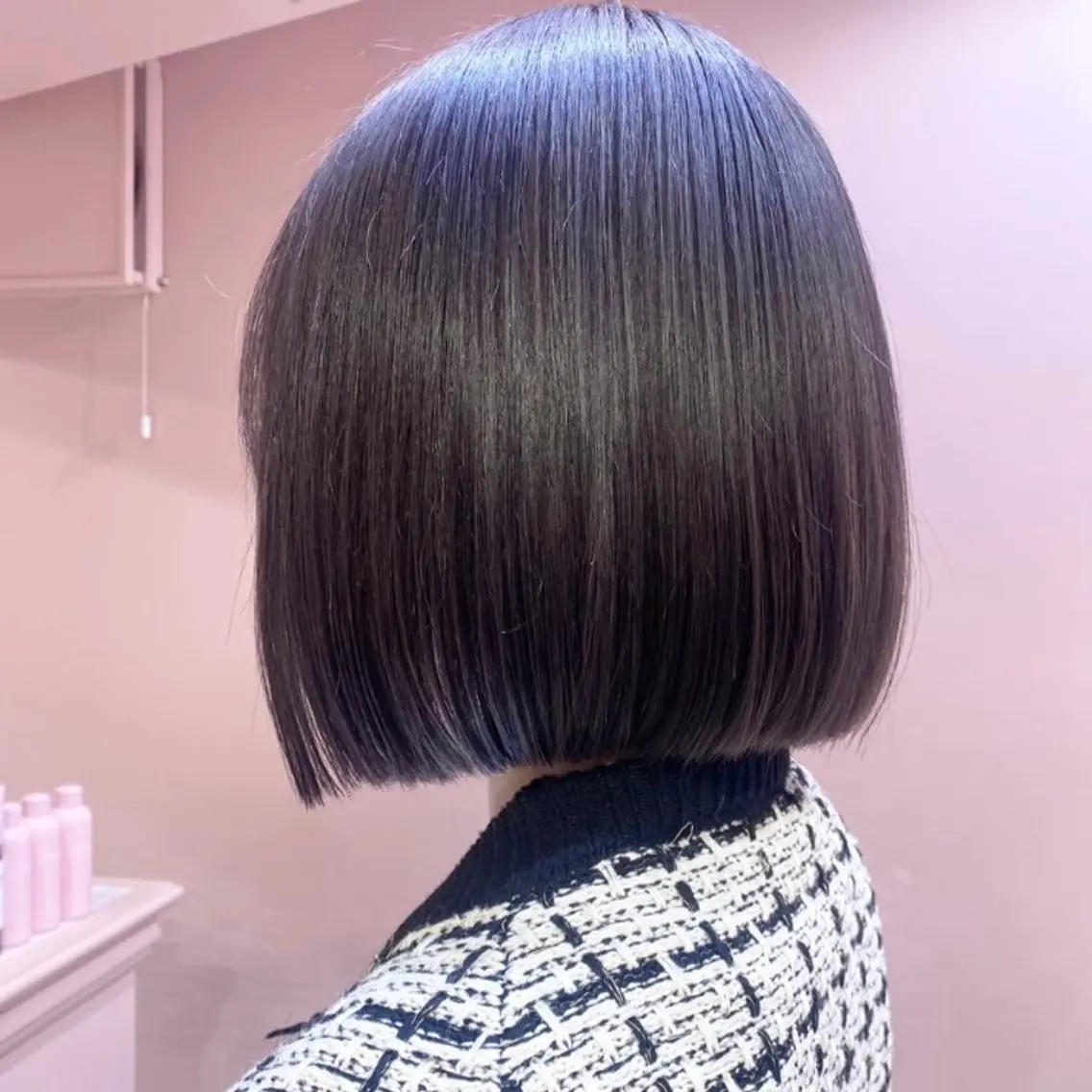ミディアム ヘアカラー 透明感/艶カラー 💘Hanaのヘアスタイル