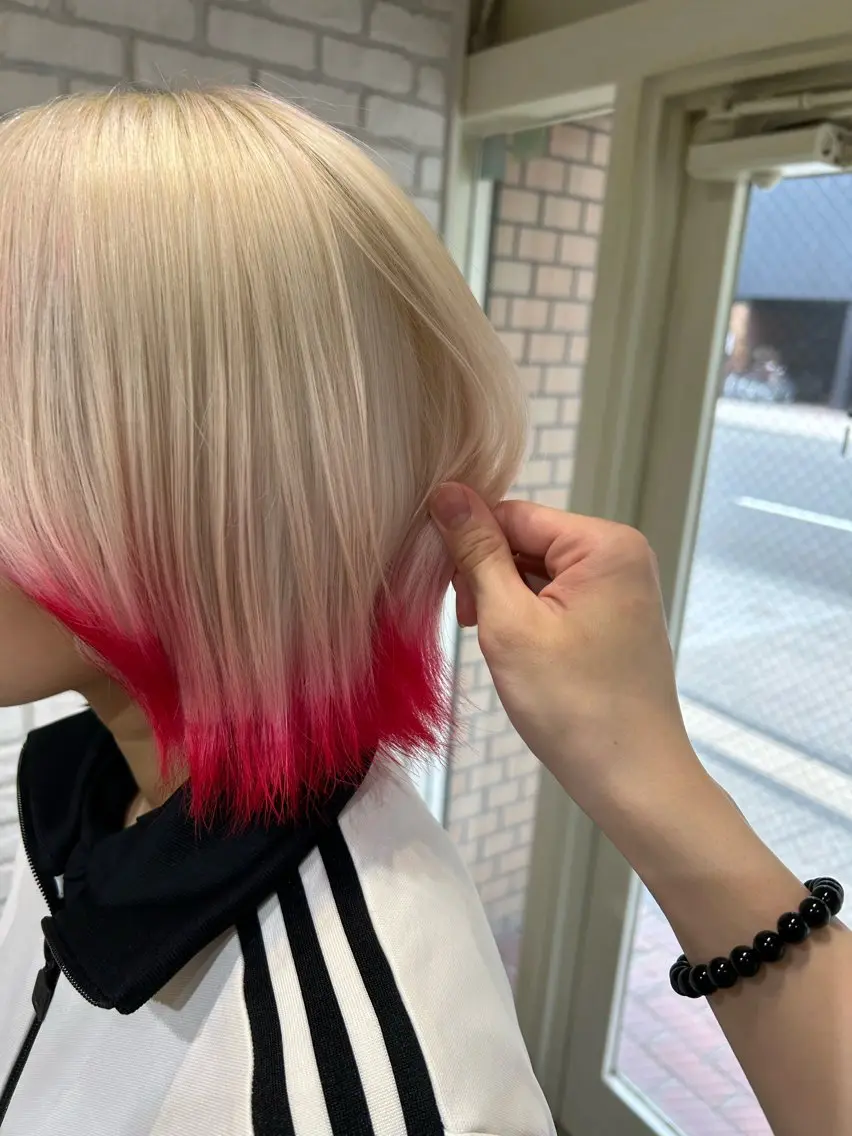 ショート ヘアカラー ︎☀️はるき︎︎☁️ ショートモデル募集のヘアスタイル