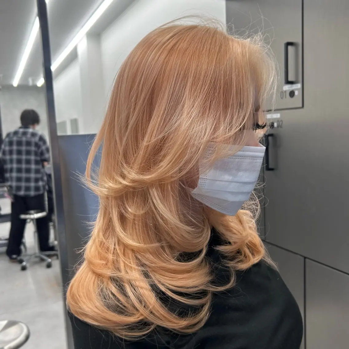 ロング レイヤーカット カット ヘアカラー 大人レイヤー/艶美髪 🇺🇸TOMONAのヘアスタイル