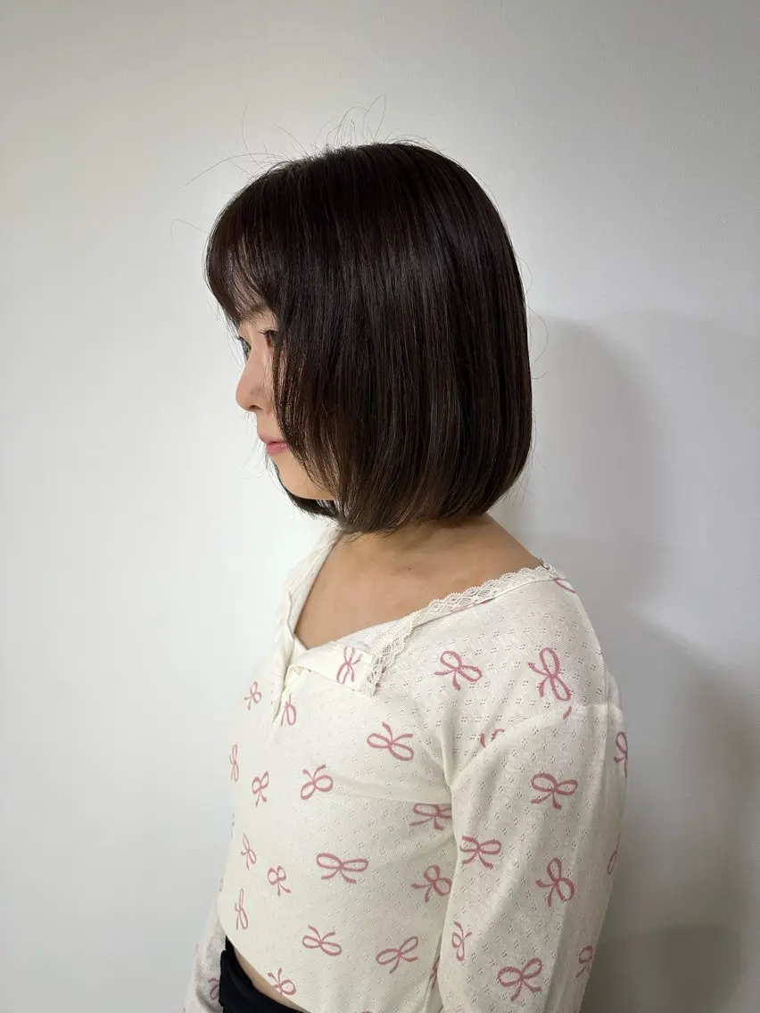 カラー 山田 花帆のヘアスタイル
