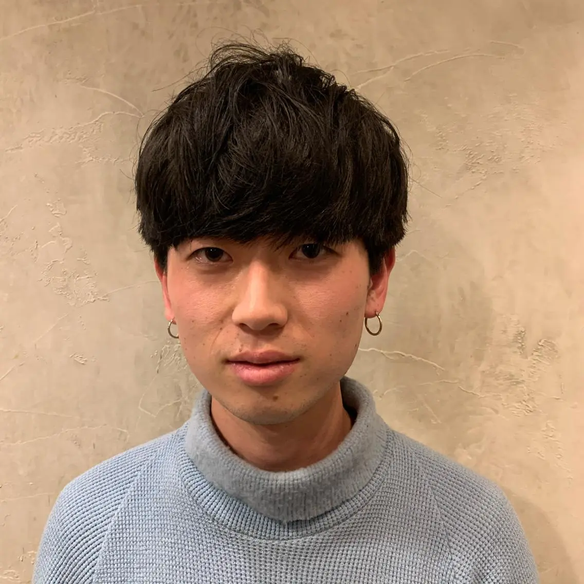 メンズ カット ウルフ、レイヤー 、メンズカットSHOのヘアスタイル