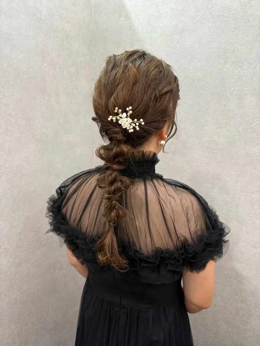 平日限定ヘアセットの写真