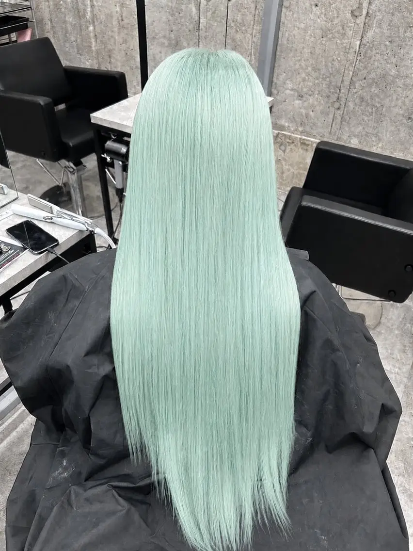 ロング ヘアカラー 🎀ブリーチカラー 🎀なつのヘアスタイル